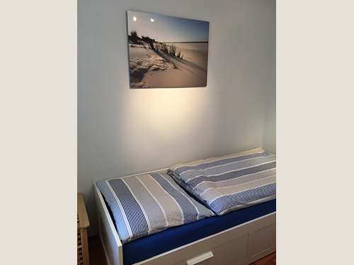 Kinderzimmer in der Ferienwohnung auf Norderney